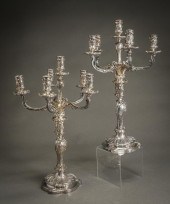 PAIR OF CHRISTOFLE SILVERPLATE