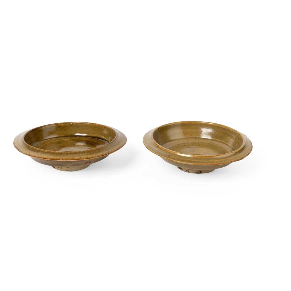 PAIR OF CIZHOU CELADON-GLAZED