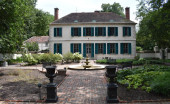 PAIR OF CLASSICAL CAST IRON GA