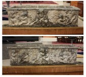 PAIR OF CLASSICAL CONCRETE GAR
