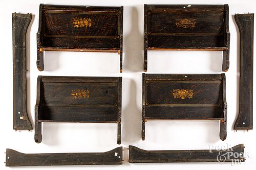 PAIR OF CLASSICAL FANCY PAINTED