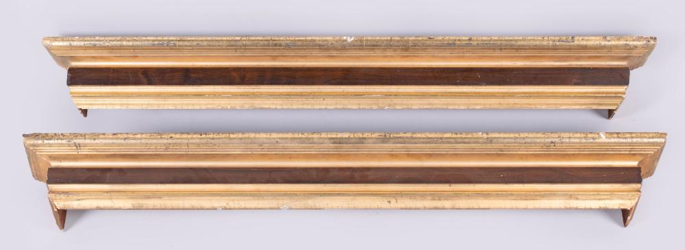 PAIR OF CLASSICAL GILDED AND