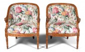 PAIR OF CLASSICAL STYLE BEECHW