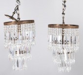 PAIR OF CLASSICAL STYLE BRASS