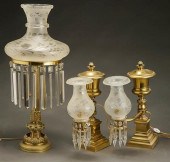 PAIR OF CLASSICAL STYLE BRASS