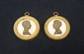 PAIR OF CLASSICAL STYLE BRONZE