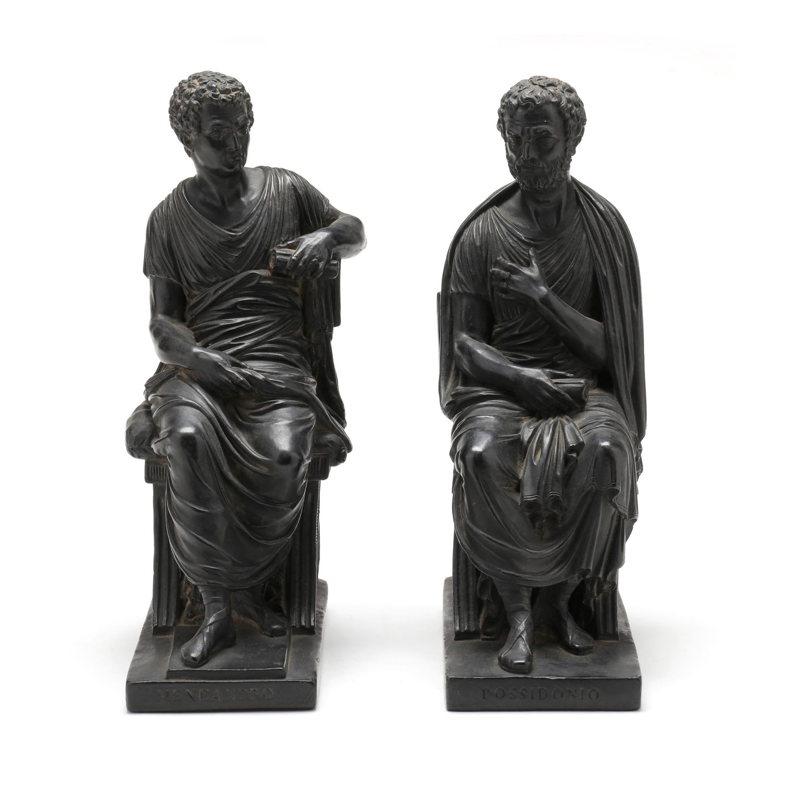 PAIR OF CLASSICAL STYLE CERAMIC
