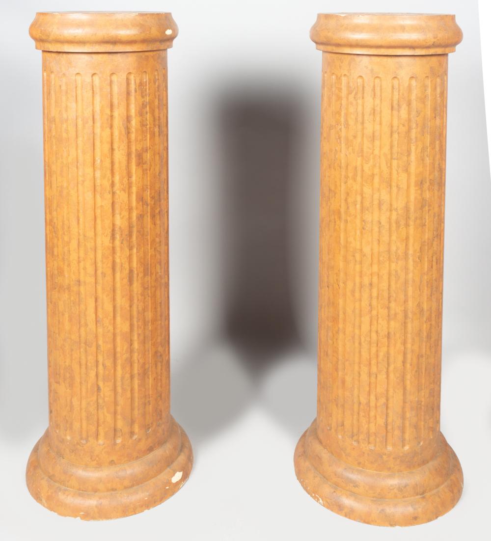 PAIR OF CLASSICAL STYLE FAUX