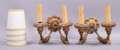 PAIR OF CLASSICAL STYLE GILTWO