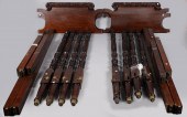 PAIR OF CLASSICAL STYLE MAHOGA