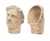 PAIR OF CLASSICAL-STYLE TERRAC