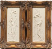 PAIR OF CLASSICALLY STYLED BIS