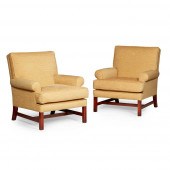 PAIR OF CLUB ARMCHAIRS
OF RECE