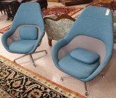 PAIR OF 'COALESSE' HIGH BACK S