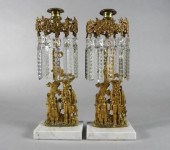 PAIR OF COLONIAL REVIVAL GILT