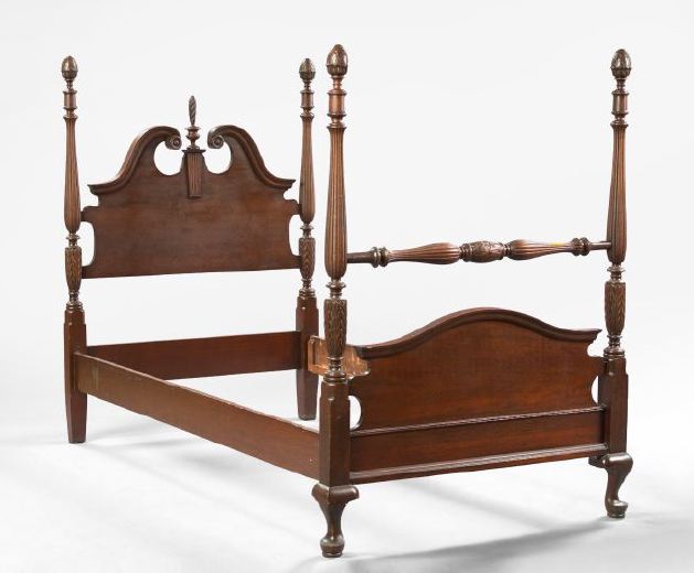 Pair of Colonial Revival Mahogany