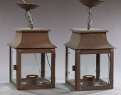 Pair of Colonial-Style Copper