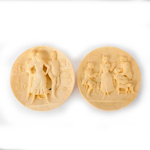 PAIR OF COMMEMORATIVE AND
