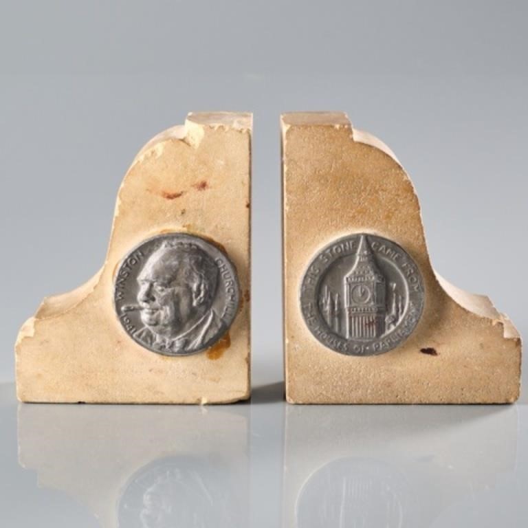 PAIR OF COMMEMORATIVE