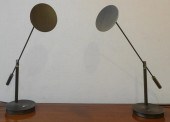 PAIR OF CONTEMPORARY BRUSHED A