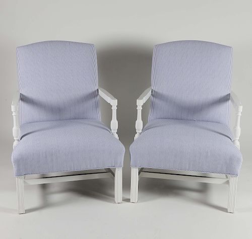 PAIR OF CONTEMPORARY CHIPPENDALE