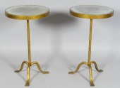 PAIR OF CONTEMPORARY GOLD PAIN