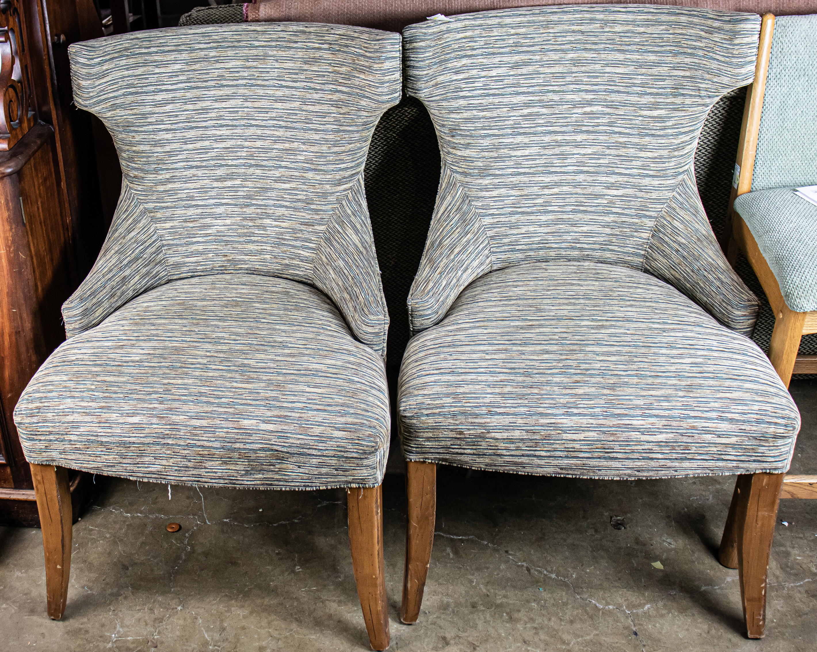 PAIR OF CONTEMPORARY KLISMOS