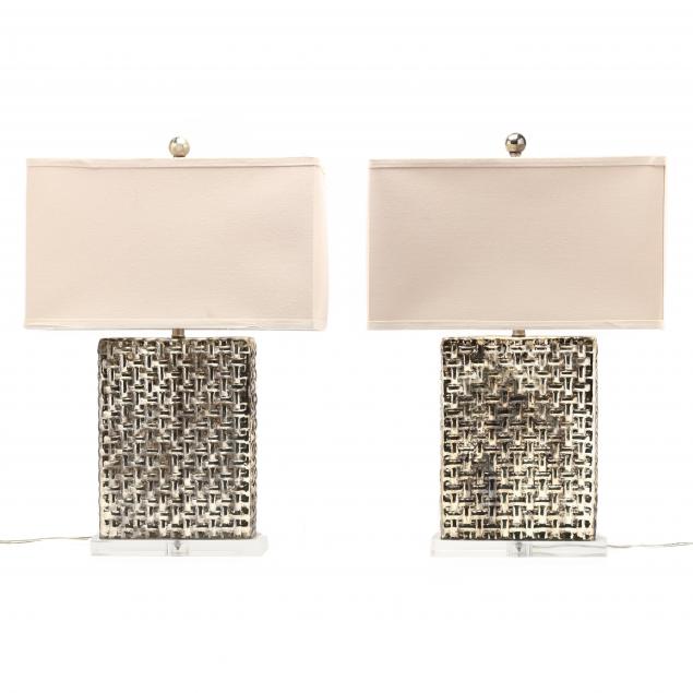 PAIR OF CONTEMPORARY MERCURY