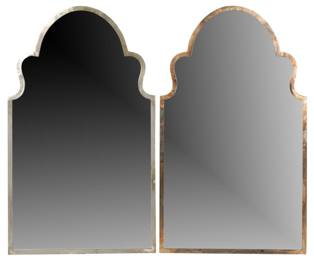 PAIR OF CONTEMPORARY METAL WALL