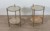PAIR OF CONTEMPORARY OUTDOOR S