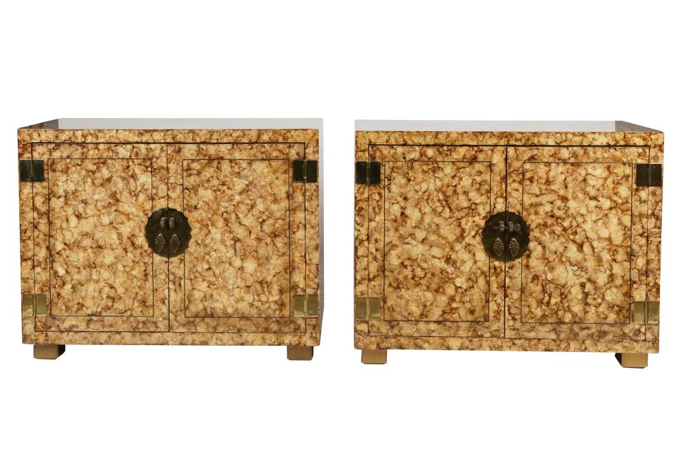 PAIR OF CONTEMPORARY SIDE