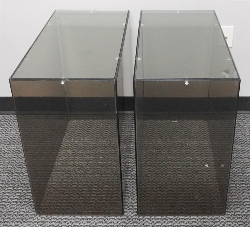 PAIR OF CONTEMPORARY SMOKY