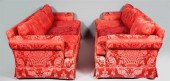 PAIR OF CONTEMPORARY THREE-SEA