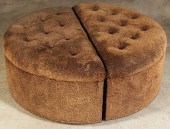 PAIR OF CONTEMPORARY TUFTED UP