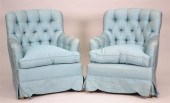 PAIR OF CONTEMPORARY UPHOLSTER