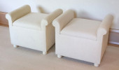 PAIR OF CONTEMPORARY UPHOLSTER