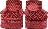 PAIR OF CONTEMPORARY UPHOLSTER