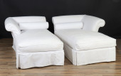 PAIR OF CONTEMPORARY UPHOLSTER