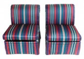 PAIR OF CONTEMPORARY UPHOLSTER