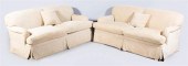 PAIR OF CONTEMPORARY UPHOLSTER