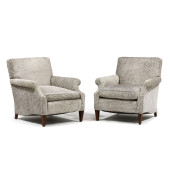 PAIR OF CONTEMPORARY UPHOLSTER