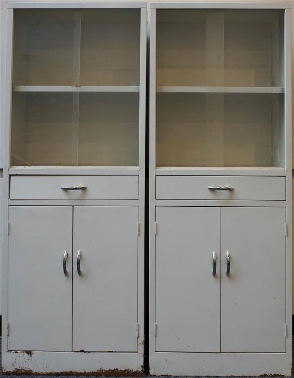 PAIR OF CONTEMPORARY WHITE