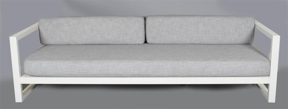 PAIR OF CONTEMPORARY WHITE