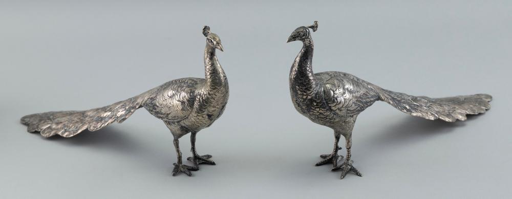 PAIR OF CONTINENTAL .800 SILVER