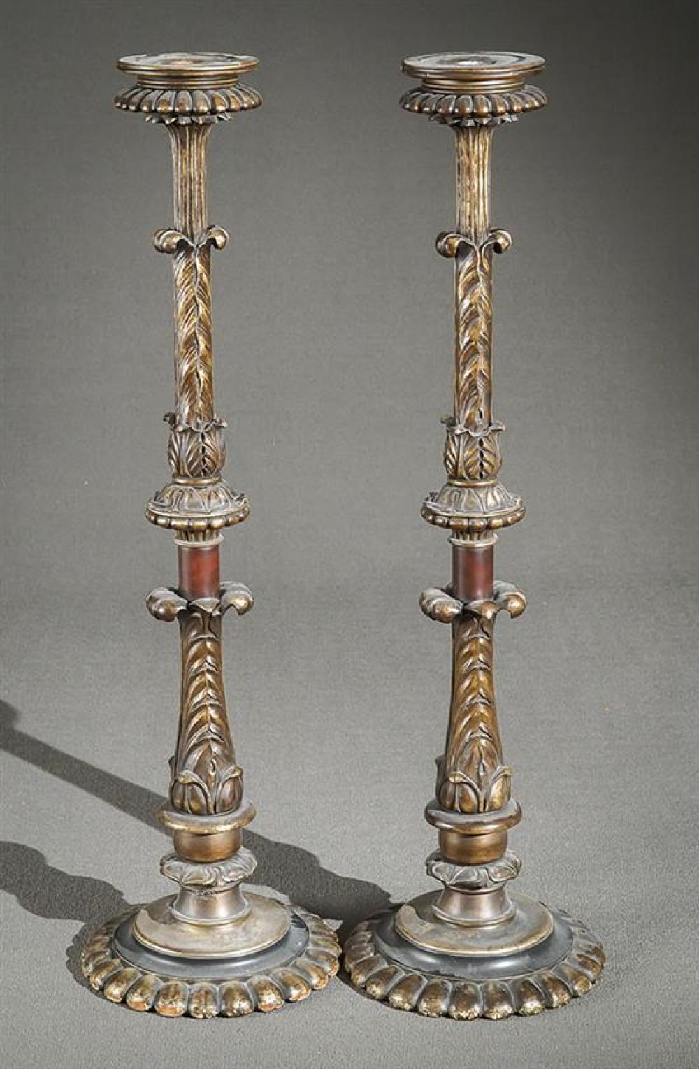 PAIR OF CONTINENTAL BAROQUE STYLE