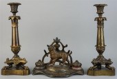 PAIR OF CONTINENTAL CANDLESTIC