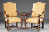 PAIR OF CONTINENTAL CARVED AND