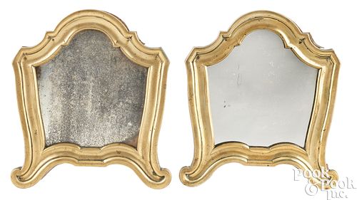 PAIR OF CONTINENTAL CAST BRASS