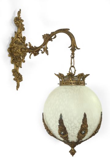 Pair of Continental Cast-Iron and