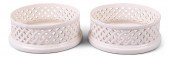 PAIR OF CONTINENTAL CREAMWARE